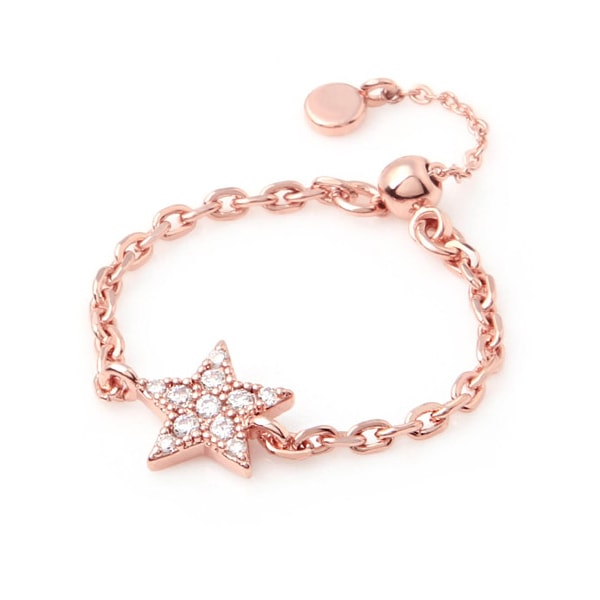 スターチャームチェーンリング