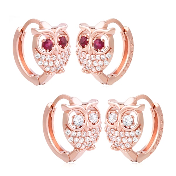 オウルチャームピアス