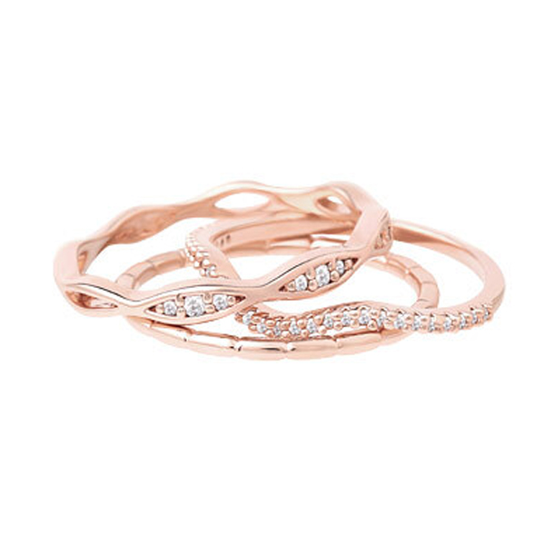 レイヤードリングセット